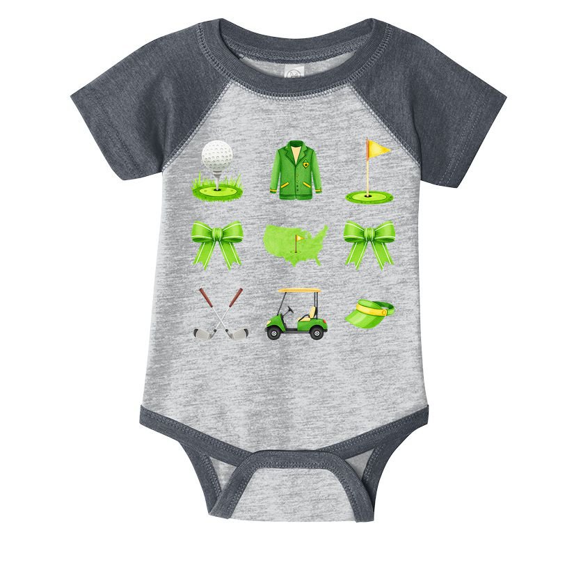 Coquette Bow Golf Tournament For Women Infant Baby Jersey Bodysuit