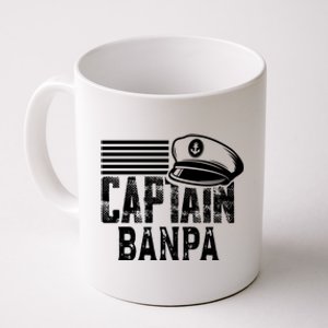 Captain Banpa Gift Sailing Captain Hat Boat Owner Boating Gift Coffee Mug