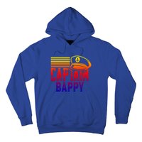 Captain Bappy Gift Sailing Captain Hat Boat Owner Boating Funny Gift Hoodie