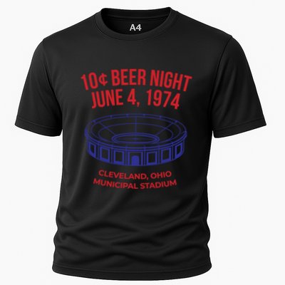 Cleveland Baseball Gift Retro 10 Cent Beer Night Gift Performance Shirt