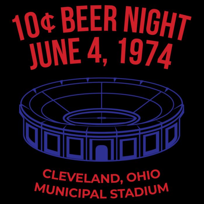 Cleveland Baseball Gift Retro 10 Cent Beer Night Gift Backpack