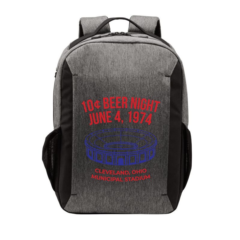 Cleveland Baseball Gift Retro 10 Cent Beer Night Gift Vector Backpack