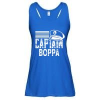 Captain Boppa Gift Sailing Captain Hat Boat Owner Boating Meaningful Gift Ladies Essential Flowy Tank