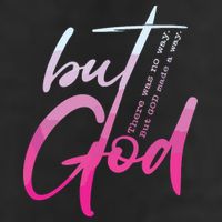 Christian But God Inspirational Gift John Adult Drive Performance Visor