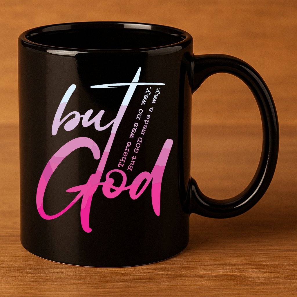 Christian But God Inspirational Gift John 11oz C Handle Ceramic Mug
