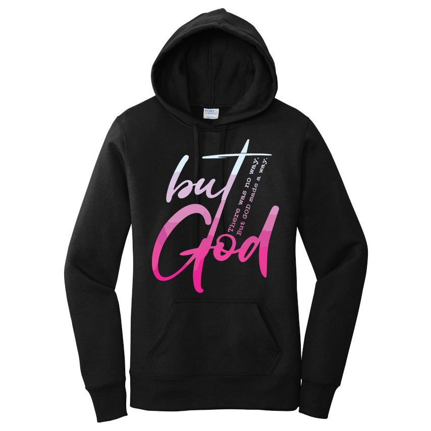 Christian But God Inspirational Gift John Women's Pullover Hoodie