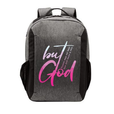 Christian But God Inspirational Gift John Vector Backpack