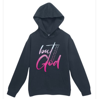 Christian But God Inspirational Gift John Urban Pullover Hoodie