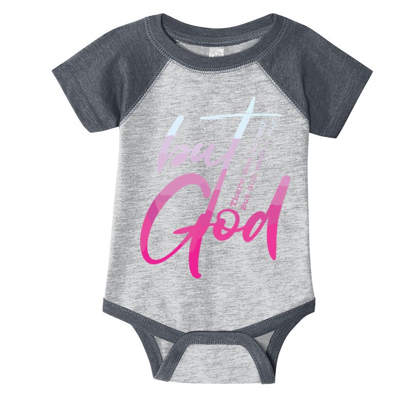 Christian But God Inspirational Gift John Infant Baby Jersey Bodysuit