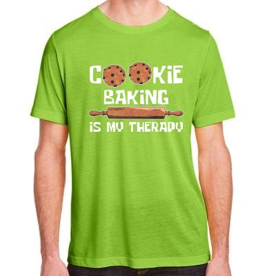 Cookie Baking Great Gift Cookie Baking Is My Therapy Gift Adult ChromaSoft Performance T-Shirt