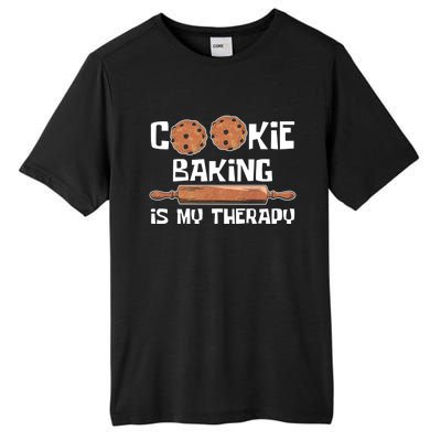 Cookie Baking Great Gift Cookie Baking Is My Therapy Gift Tall Fusion ChromaSoft Performance T-Shirt