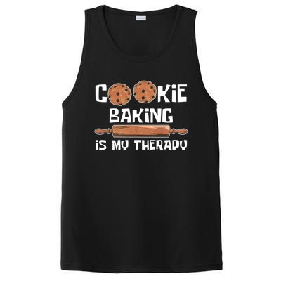 Cookie Baking Great Gift Cookie Baking Is My Therapy Gift PosiCharge Competitor Tank