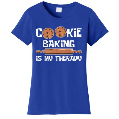 Cookie Baking Great Gift Cookie Baking Is My Therapy Gift Women's T-Shirt