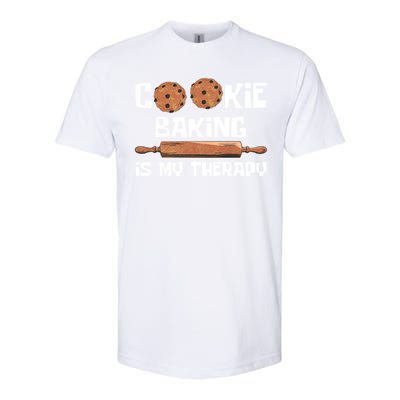 Cookie Baking Great Gift Cookie Baking Is My Therapy Gift Softstyle CVC T-Shirt