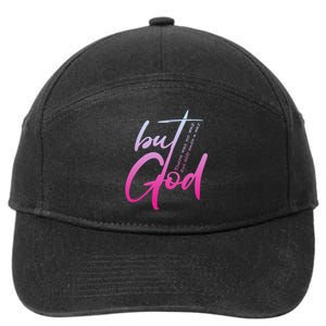 Christian But God Inspirational Gift John 316 7-Panel Snapback Hat