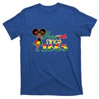 Cute Black Girl Juneteenth Freeish Since 1865 Black History Gift African Pride T-Shirt