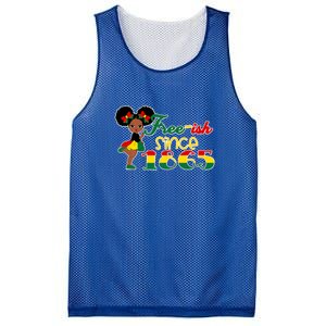 Cute Black Girl Juneteenth Freeish Since 1865 Black History Gift African Pride Mesh Reversible Basketball Jersey Tank