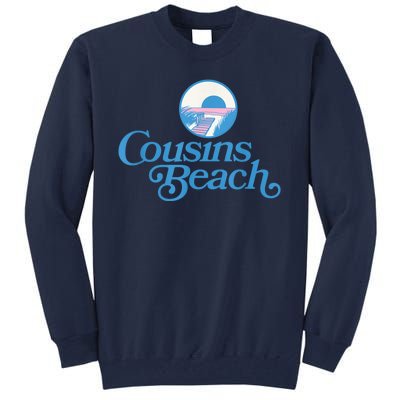 Cousins Beach Graphic White Tall Sweatshirt