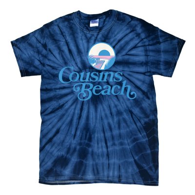 Cousins Beach Graphic White Tie-Dye T-Shirt