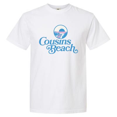 Cousins Beach Graphic White Garment-Dyed Heavyweight T-Shirt