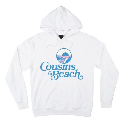 Cousins Beach Graphic White Hoodie