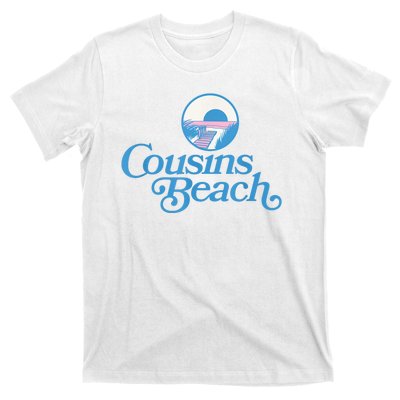 Cousins Beach Graphic White T-Shirt