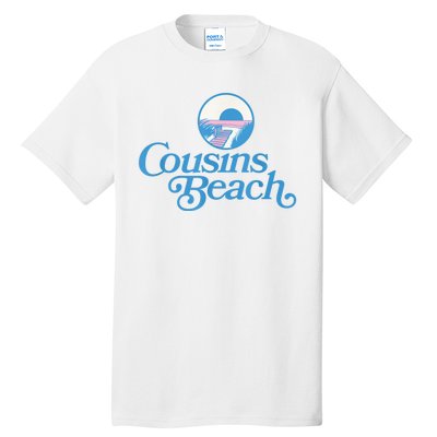 Cousins Beach Graphic White Tall T-Shirt