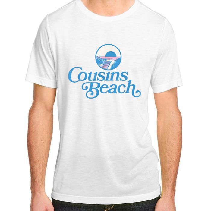 Cousins Beach Graphic White Adult ChromaSoft Performance T-Shirt