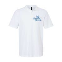 Cousins Beach Graphic White Softstyle Adult Sport Polo