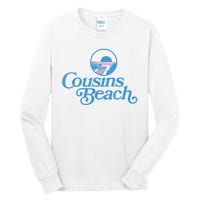 Cousins Beach Graphic White Tall Long Sleeve T-Shirt