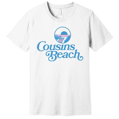 Cousins Beach Graphic White Premium T-Shirt