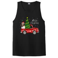 Cute Boer Goat Dog Truck Merry Christmas Goat Lover Xmas PosiCharge Competitor Tank