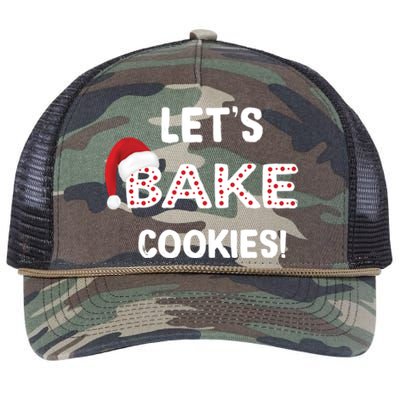 Christmas Baking Gift Cookie Crew Baking Cute Gift Retro Rope Trucker Hat Cap