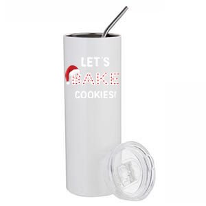 Christmas Baking Gift Cookie Crew Baking Cute Gift Stainless Steel Tumbler