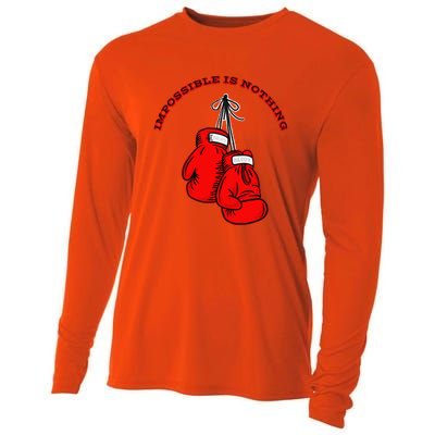 Champion Boxing Gym Training Funny Sport Lover Cooling Performance Long Sleeve Crew