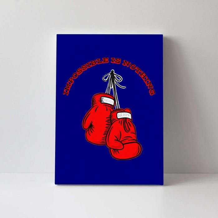 Champion Boxing Gym Training Funny Sport Lover Canvas