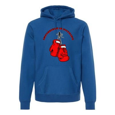 Champion Boxing Gym Training Funny Sport Lover Premium Hoodie