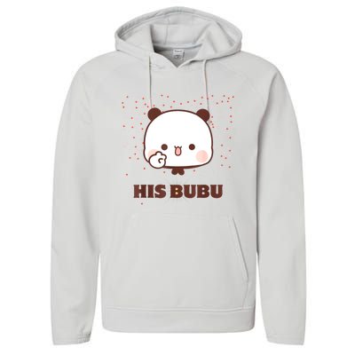 Cheerful Bubu Greeting His Bubu And Dudu Performance Fleece Hoodie