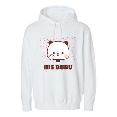 Cheerful Bubu Greeting His Bubu And Dudu Garment-Dyed Fleece Hoodie