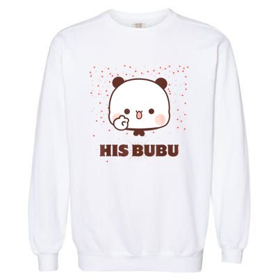 Cheerful Bubu Greeting His Bubu And Dudu Garment-Dyed Sweatshirt