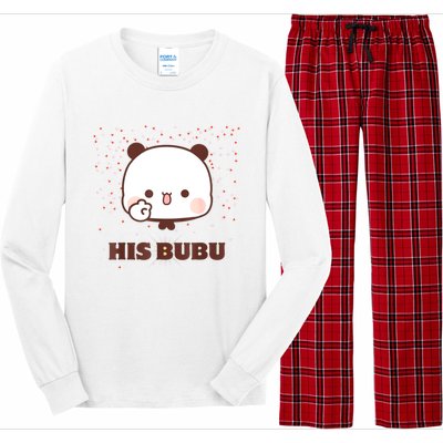 Cheerful Bubu Greeting His Bubu And Dudu Long Sleeve Pajama Set