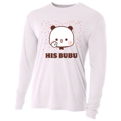 Cheerful Bubu Greeting His Bubu And Dudu Cooling Performance Long Sleeve Crew