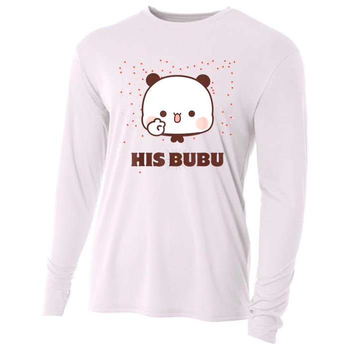 Cheerful Bubu Greeting His Bubu And Dudu Cooling Performance Long Sleeve Crew