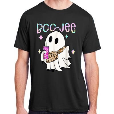 Cute Boo Ghost Spooky Funny Halloween Costume Boujee Boo Jee Adult ChromaSoft Performance T-Shirt