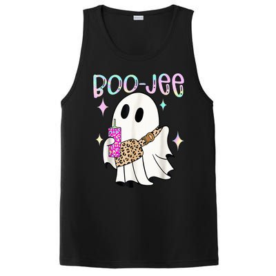 Cute Boo Ghost Spooky Funny Halloween Costume Boujee Boo Jee PosiCharge Competitor Tank