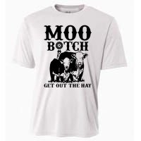 Cows Bitch Get Out The Hay Cooling Performance Crew T-Shirt