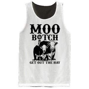 Cows Bitch Get Out The Hay Mesh Reversible Basketball Jersey Tank