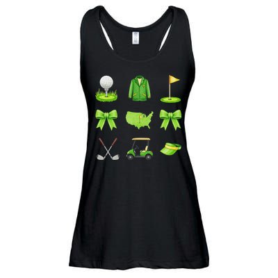 Coquette Bow Golf Tournament For Women Ladies Essential Flowy Tank