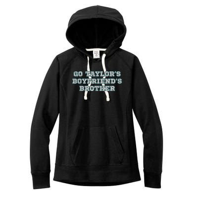  Cute  Brother Go T.aylor's B.oyfriend's Women's Fleece Hoodie