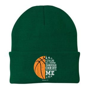 Christian Basketball Gift For Men Boys Kids Religious Gifts Knit Cap Winter Beanie